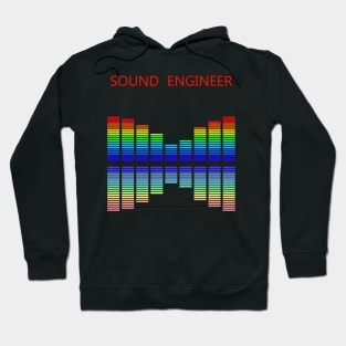 Best design sound engineer audio engineering Hoodie